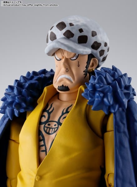 BANDAI SPIRITS One Piece S.H.Figuarts Trafalgar Law (The Raid on Onigashima) Figure