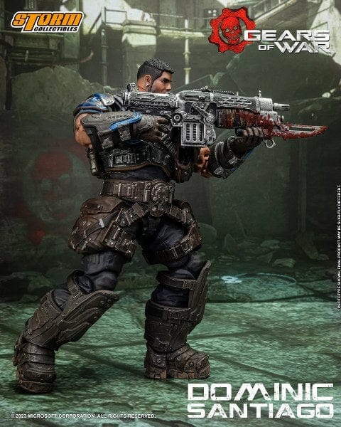 STORM COLLECTIBLES Gears of War Dominic Santiago 1/12 Scale Figure