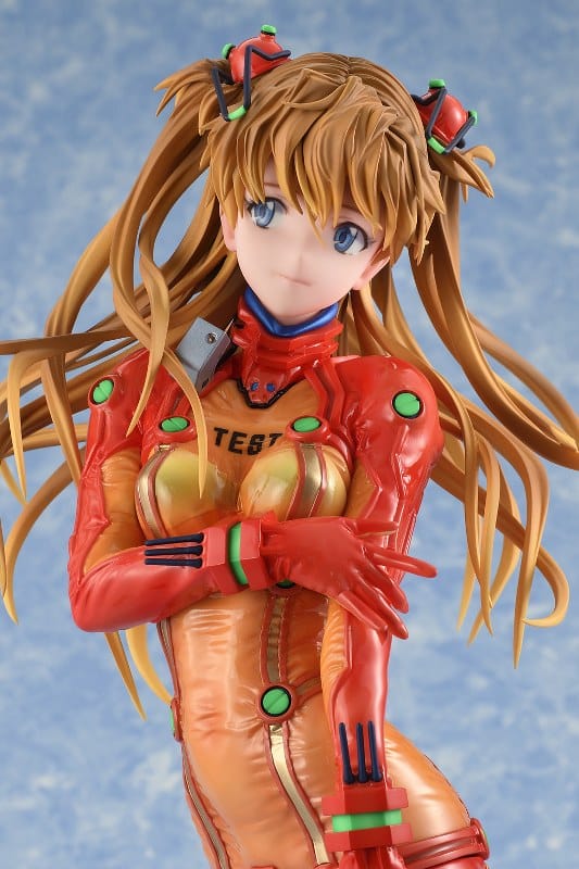 BELLFINE CO. LTD. Rebuild of Evangelion Asuka Shikinami Langley (Test Plugsuit Smile Ver.) 1/4 Scale Figure