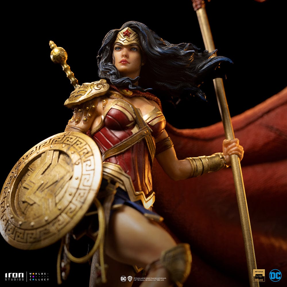 IRON STUDIOS Wonder Woman Unleashed - DC Comics - Art Scale 1/10