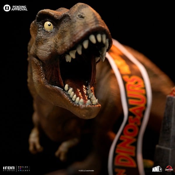 IRON STUDIOS T-Rex 30th Anniversary Deluxe - Jurassic Park - MiniCo