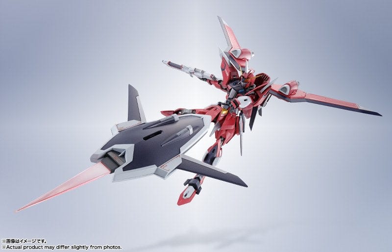 BANDAI SPIRITS Mobile Suit Gundam SEED Freedom Metal Robot Spirits Immortal Justice Gundam + Figuarts mini Athrun Zala