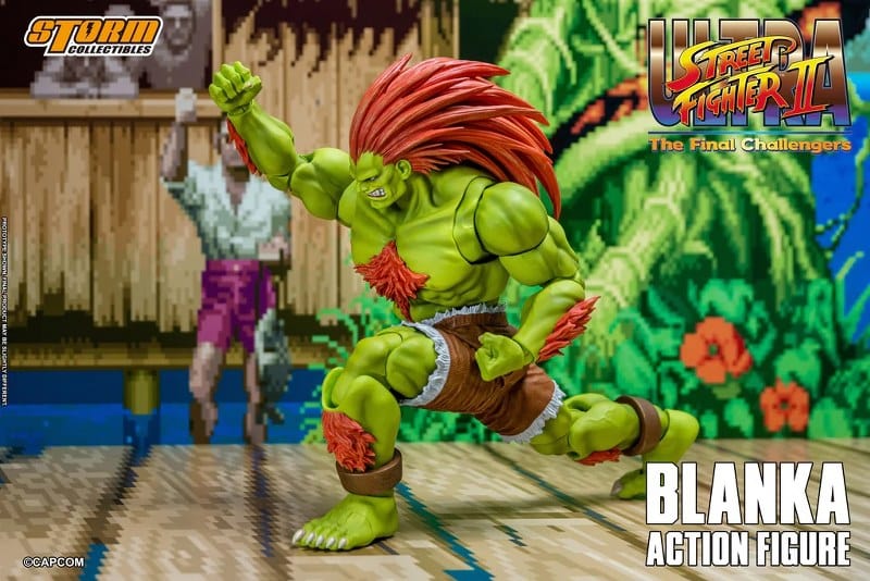 STORM COLLECTIBLES Ultra Street Fighter II: The Final Challengers - Blanka 1/12 Scale Action Figure