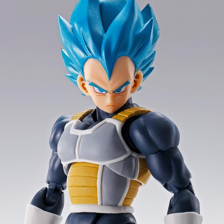 BANDAI SPIRITS Dragon Ball Super: Broly S.H.Figuarts Super Saiyan God Super Saiyan Vegeta (15th Anniversary Ver.) Exclusive