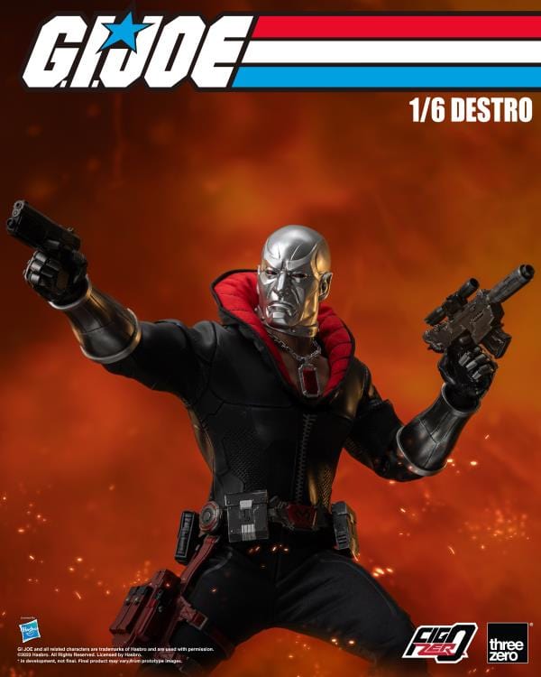 THREEZERO G.I. Joe FigZero Destro 1/6 Scale Collectible Figure