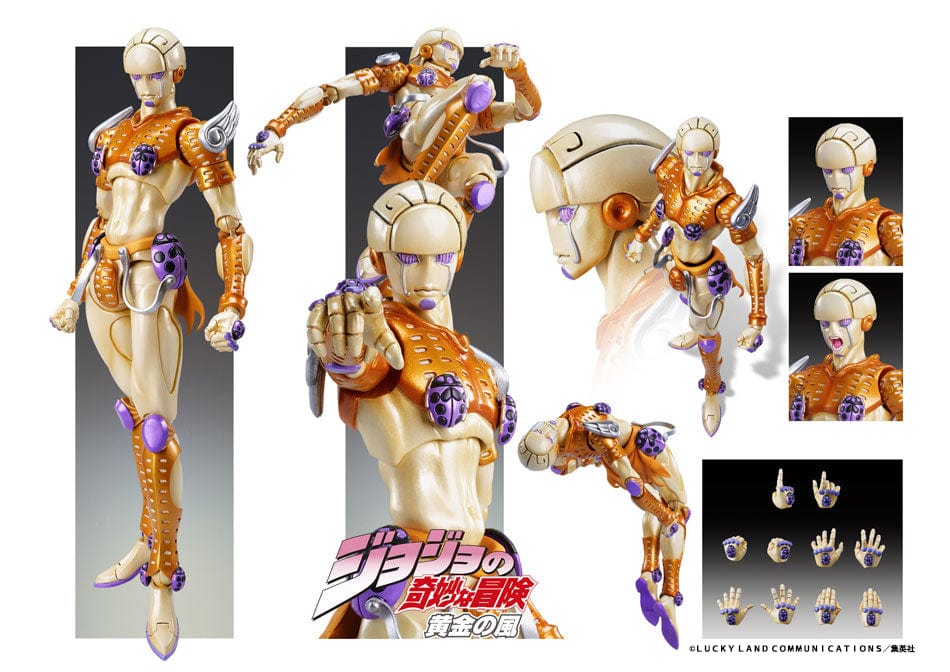 MEDICOS JoJo's Bizarre Adventure: Golden Wind Super Action Statue Gold Experience (Reissue)