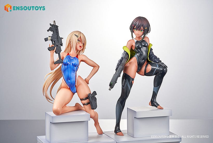 ENSOUTOYS ARMS NOTE Swim Team Bucho-chan and Kohai-chan Set