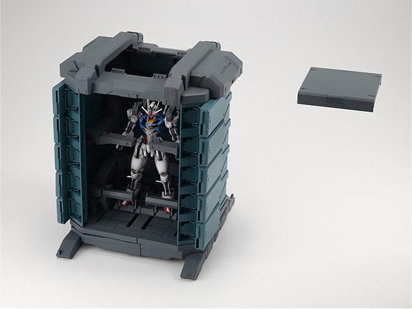 MEGAHOUSE Realistic Model Series Mobile Suit Gundam: The Witch from Mercury - G-Structure [GS07-B] MS Container (Material Color Edition)