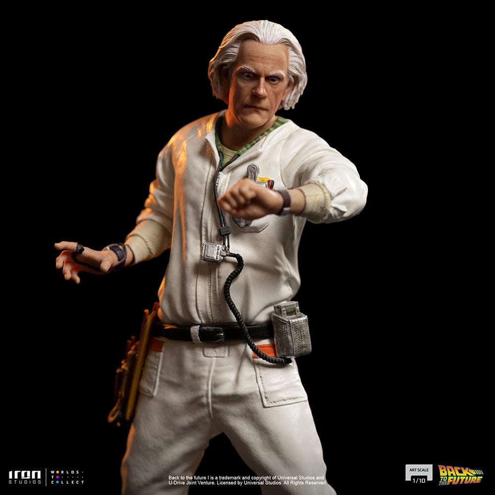 IRON STUDIOS Doc Brown - Back to the Future - Art Scale 1/10