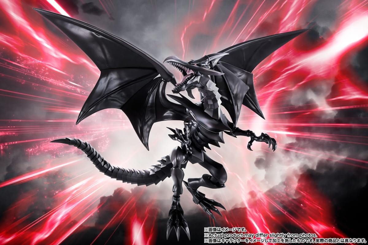 BANDAI SPIRITS Yu-Gi-Oh! Duel Monsters S.H.MonsterArts Red-Eyes Black Dragon