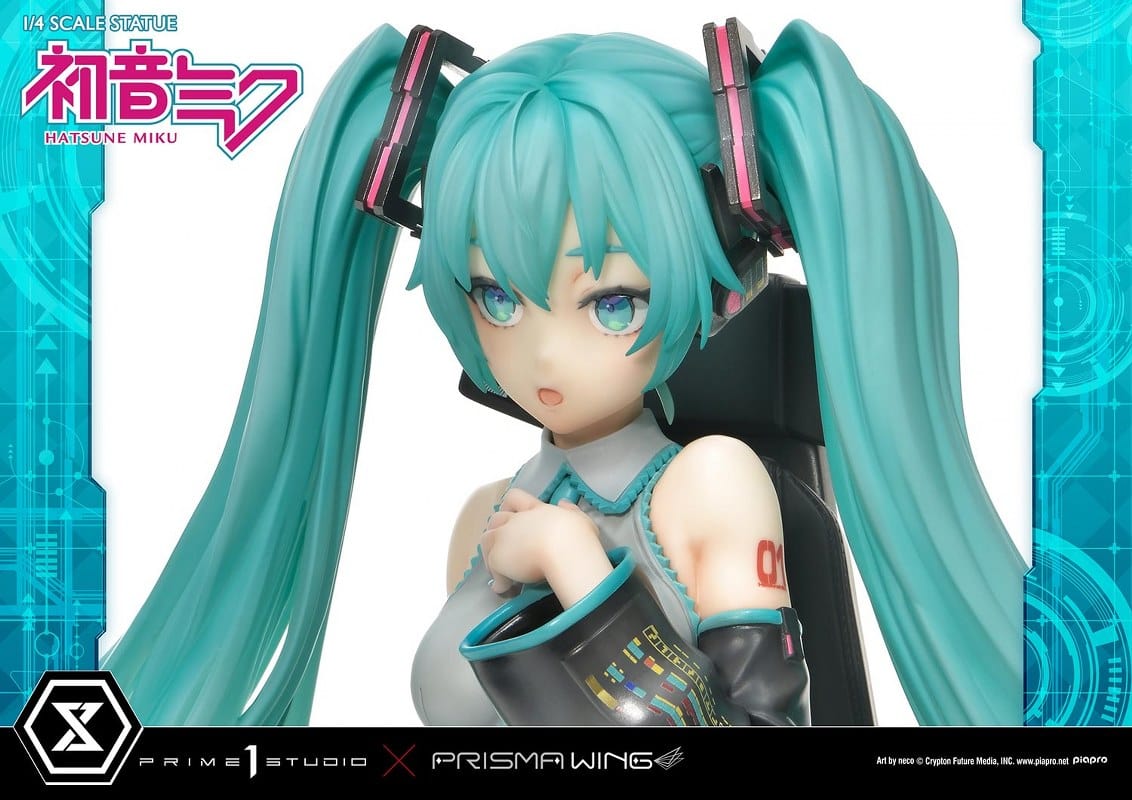 PRIME 1 STUDIO PRISMA WING Hatsune Miku "Art by neco" 1/4 Scale Statue