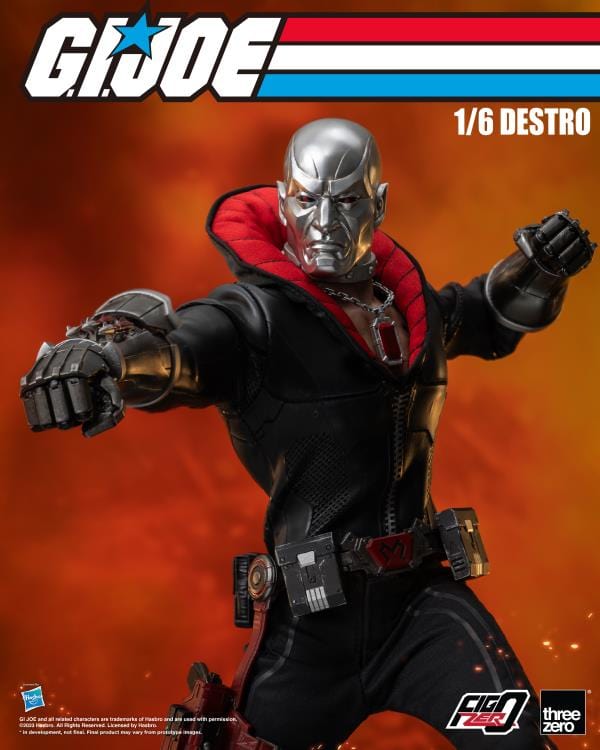 THREEZERO G.I. Joe FigZero Destro 1/6 Scale Collectible Figure