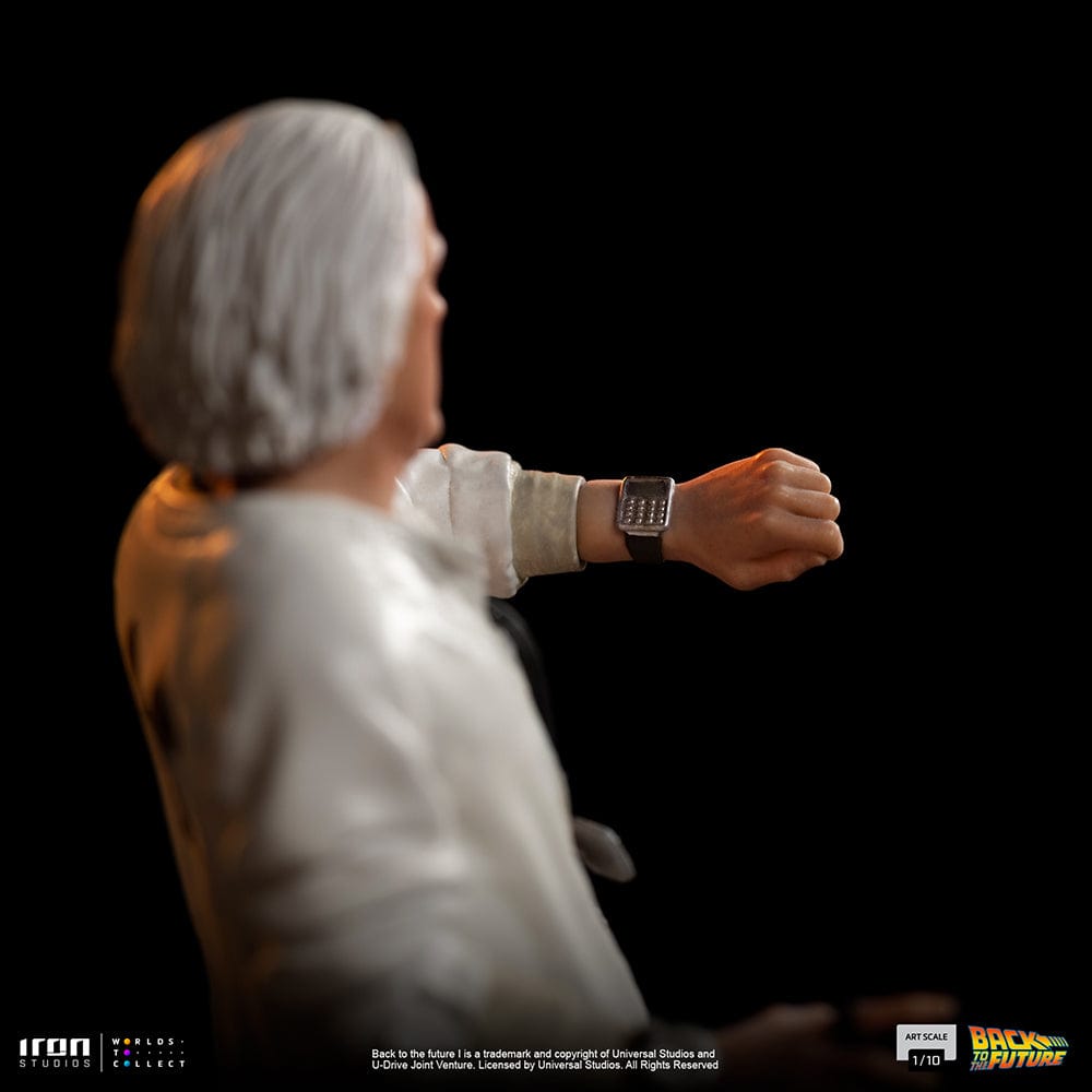 IRON STUDIOS Doc Brown - Back to the Future - Art Scale 1/10