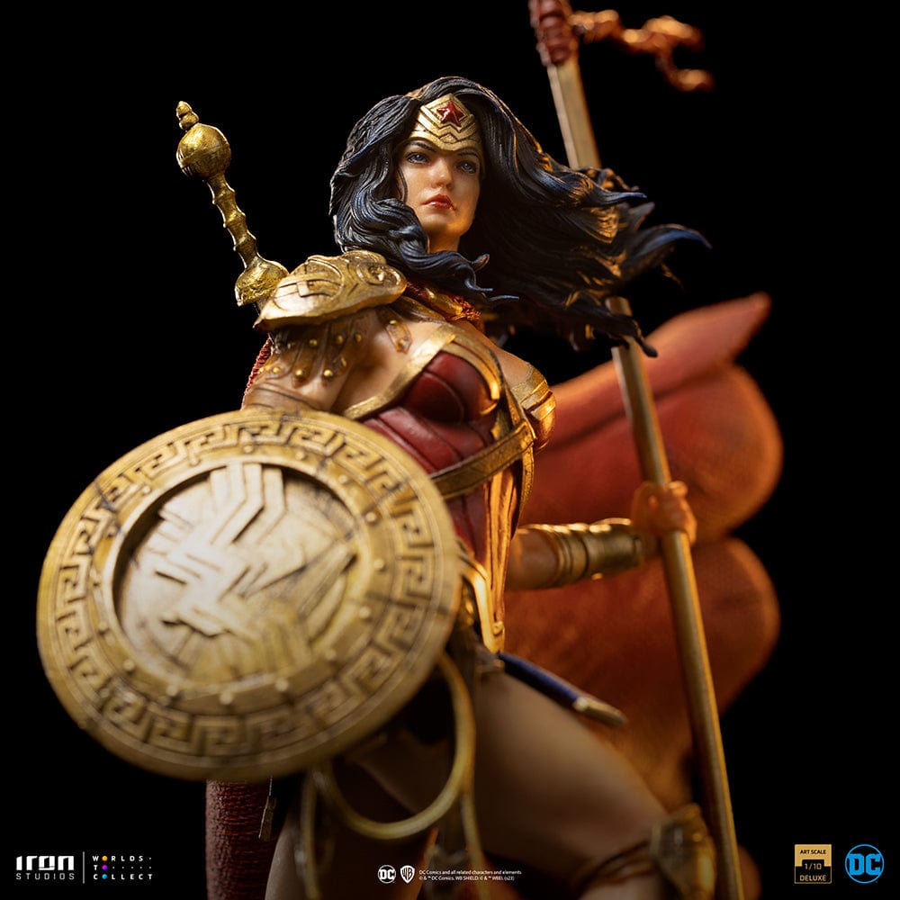 IRON STUDIOS Wonder Woman Unleashed - DC Comics - Art Scale 1/10