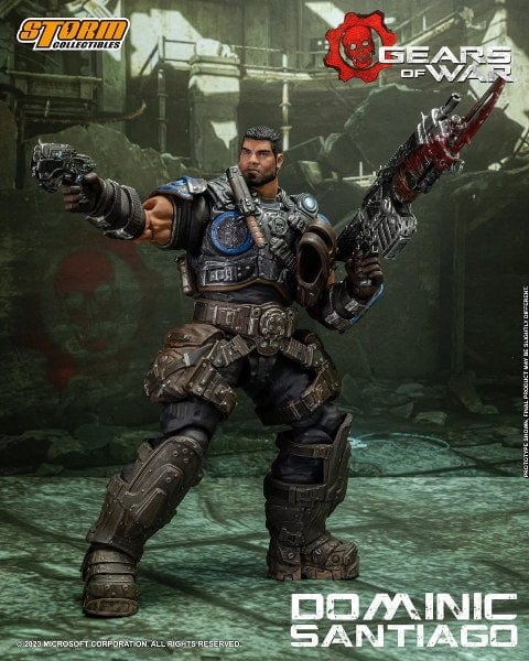 STORM COLLECTIBLES Gears of War Dominic Santiago 1/12 Scale Figure