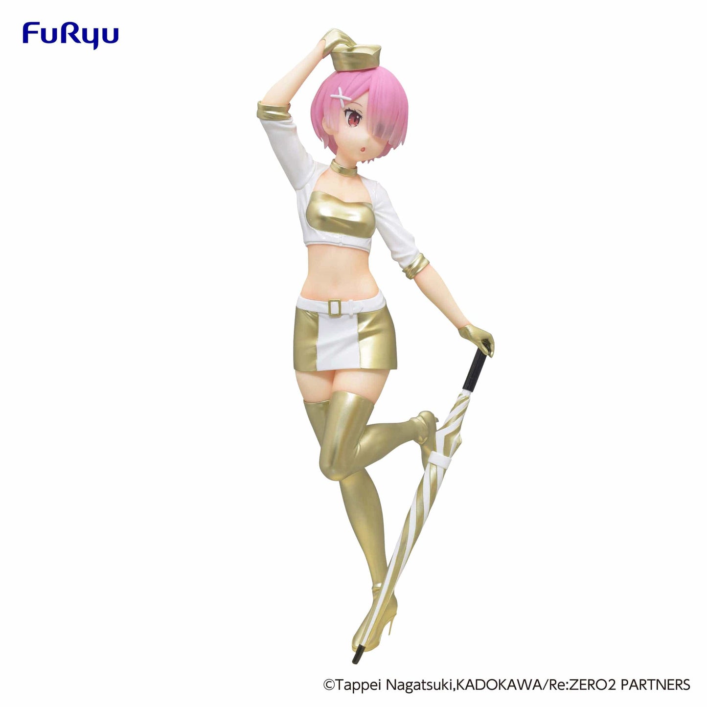 FURYU Re:Zero Starting Life in Another World Trio-Try-iT Ram (Grid Girl Ver.) Figure