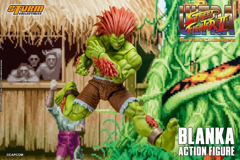 STORM COLLECTIBLES Ultra Street Fighter II: The Final Challengers - Blanka 1/12 Scale Action Figure