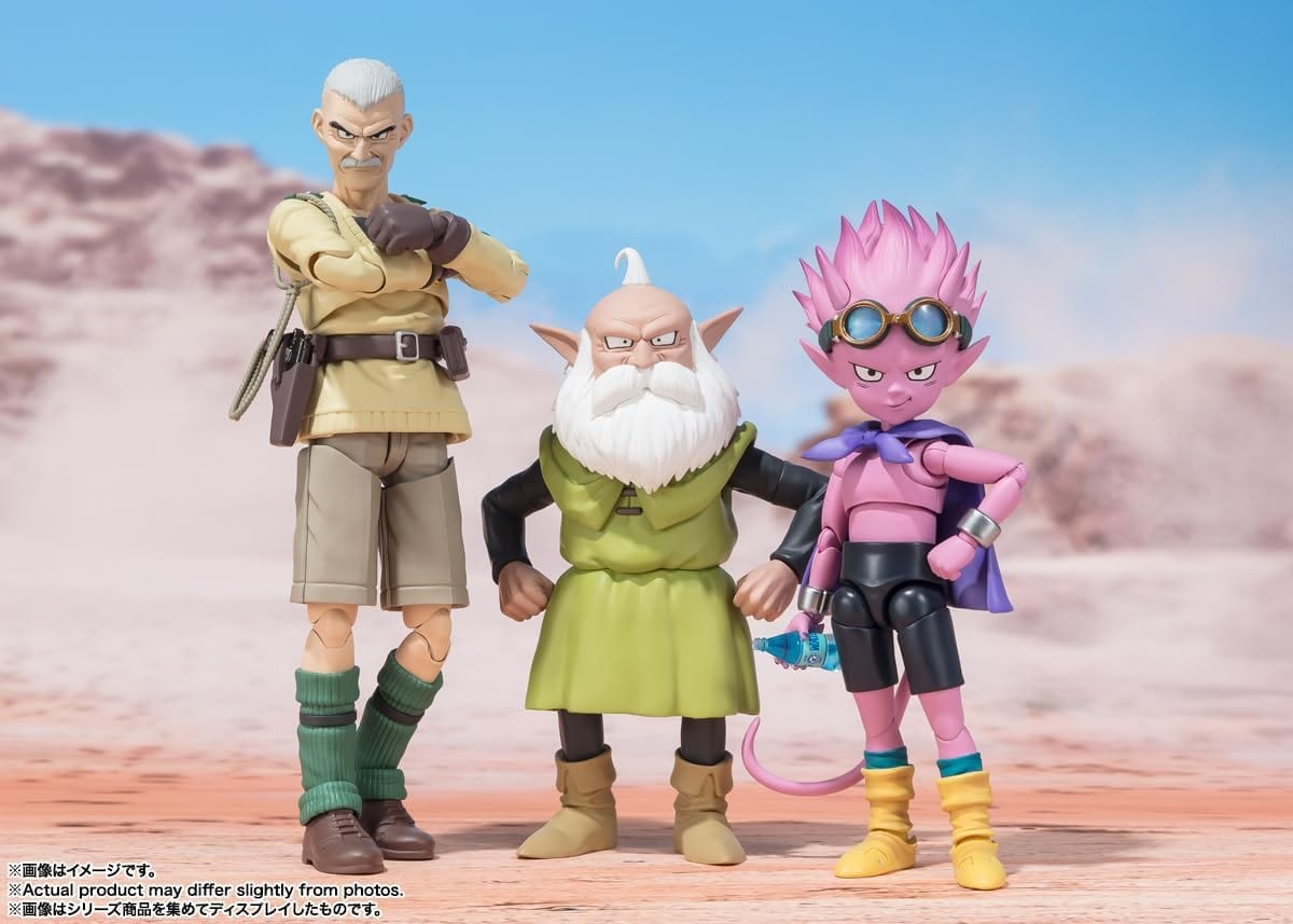 BANDAI SPIRITS Sand Land S.H.Figuarts Rao & Thief