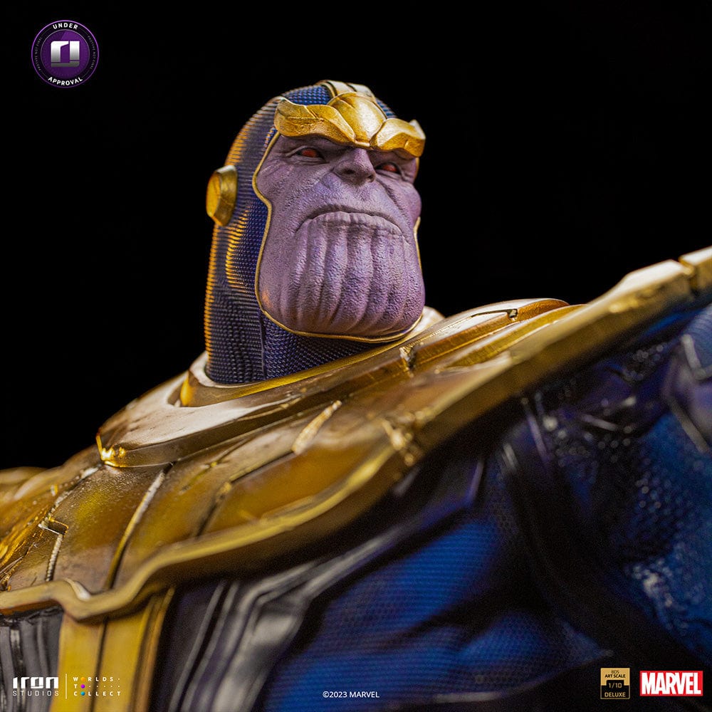 IRON STUDIOS Thanos Deluxe - Infinity Gauntlet Diorama - BDS Art Scale 1/10