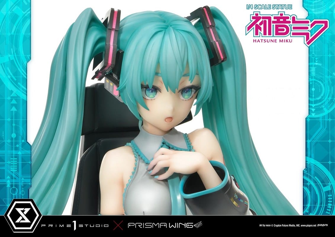 PRIME 1 STUDIO PRISMA WING Hatsune Miku "Art by neco" 1/4 Scale Statue