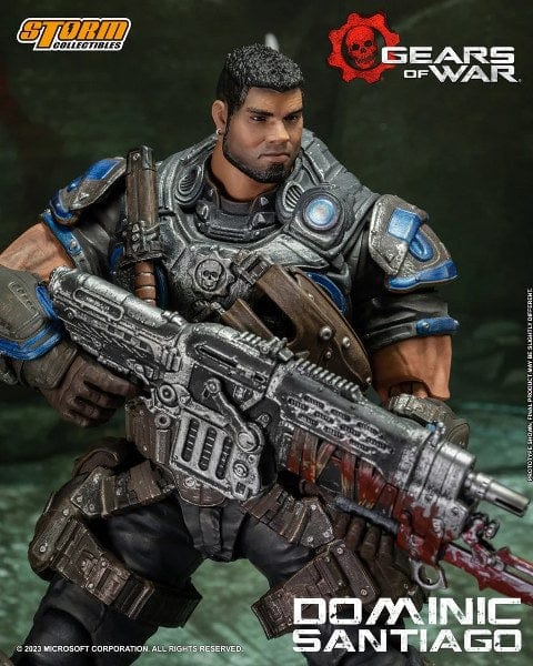 STORM COLLECTIBLES Gears of War Dominic Santiago 1/12 Scale Figure