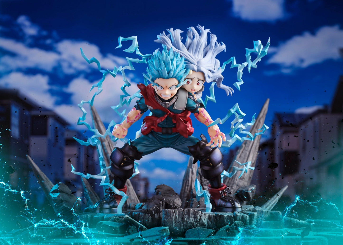 SEGA My Hero Academia S-Fire Super Situation Figure Izuku Midoriya & Eri