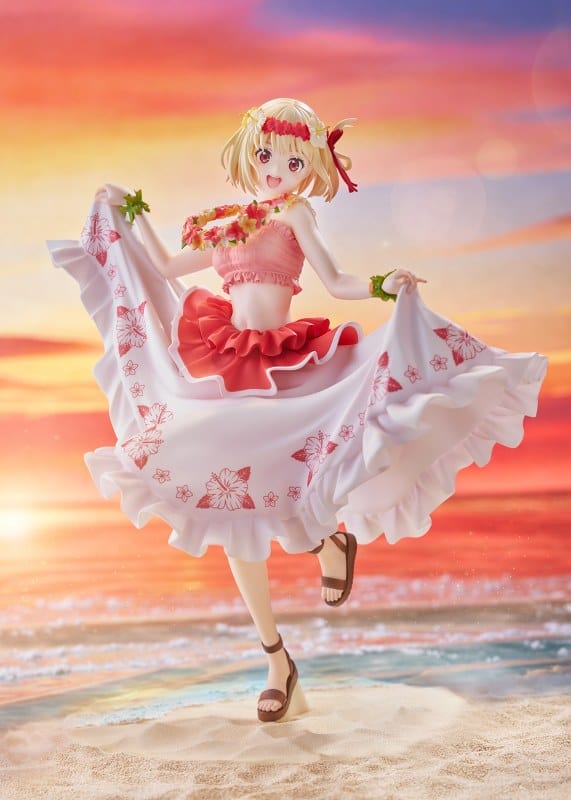 CLAYNEL Lycoris Recoil Chisato Nishikigi (Hawaii Ver.) 1/7 Scale Figure