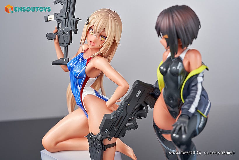 ENSOUTOYS ARMS NOTE Swim Team Bucho-chan and Kohai-chan Set