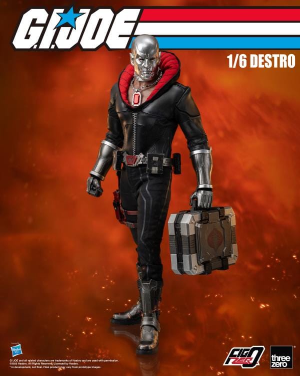 THREEZERO G.I. Joe FigZero Destro 1/6 Scale Collectible Figure