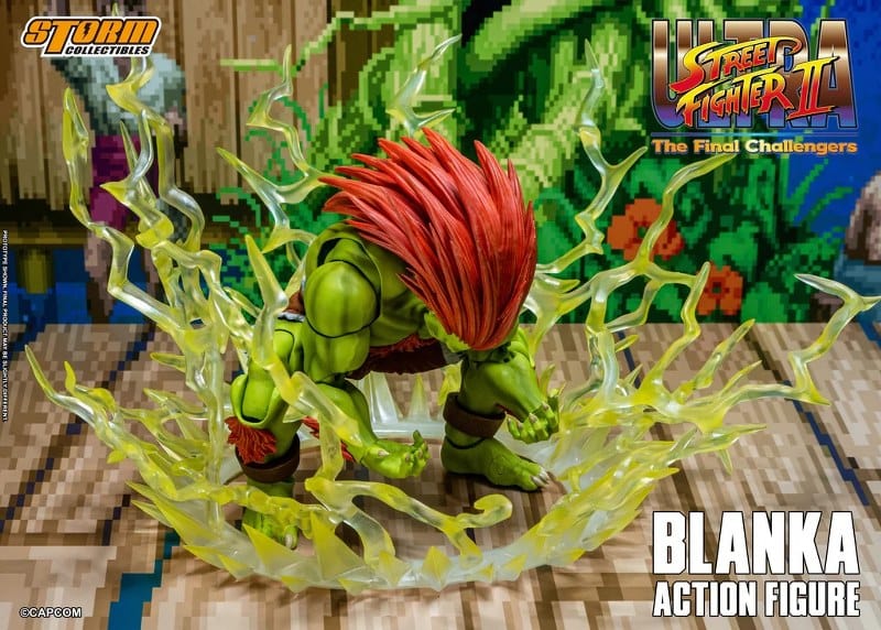 STORM COLLECTIBLES Ultra Street Fighter II: The Final Challengers - Blanka 1/12 Scale Action Figure