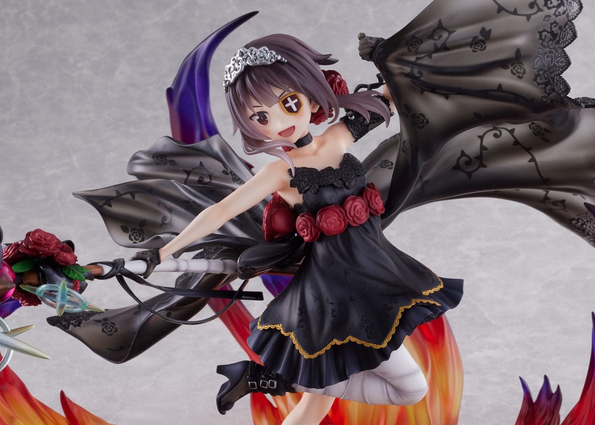 FURYU KonoSuba F:Nex Megumin (The Black Rose Dress Ver.) 1/7 Scale Figure