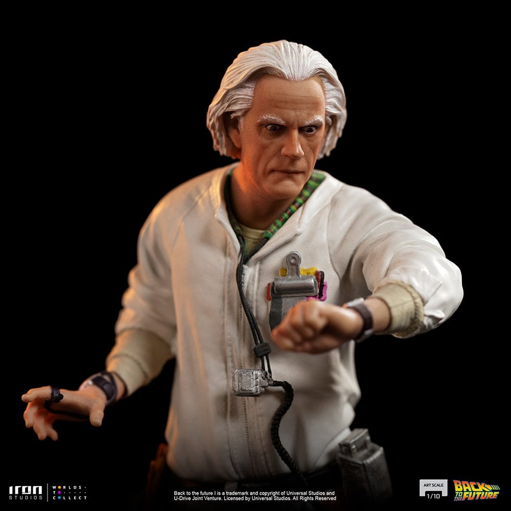 IRON STUDIOS Doc Brown - Back to the Future - Art Scale 1/10