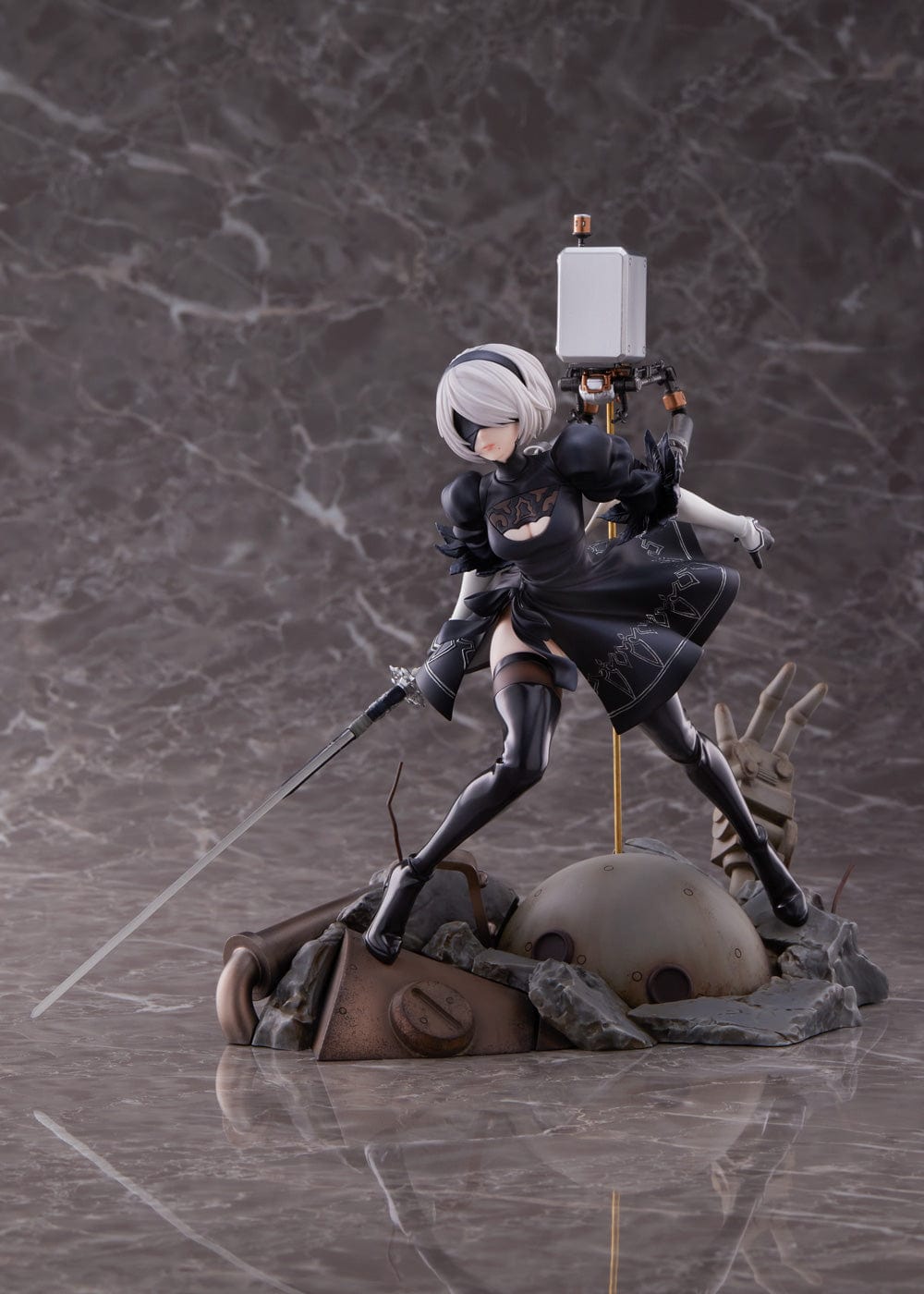 ANIPLEX NieR: Automata Ver1.1a 2B (Deluxe Version) 1/7 Scale Figure