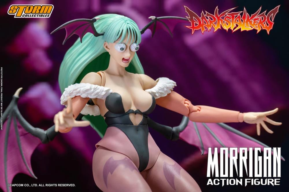 STORM COLLECTIBLES Darkstalkers Morrigan 1/12 Scale Figure