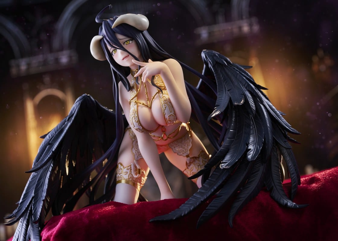 CLAYNEL Overlord Albedo (Lingerie Ver.) 1/7 Scale Figure