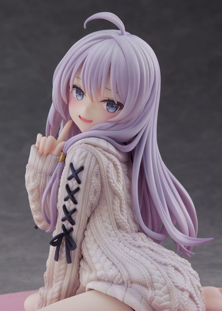 FURYU Wandering Witch: The Journey of Elaina F:Nex Elaina (Knit One-piece Dress Ver.) 1/7 Scale Figure