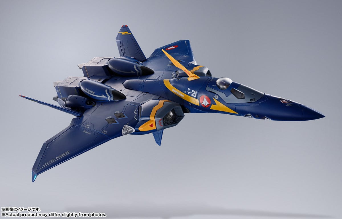 BANDAI SPIRITS Macross Plus DX Chogokin YF-21 (Guld Goa Bowman Machine)