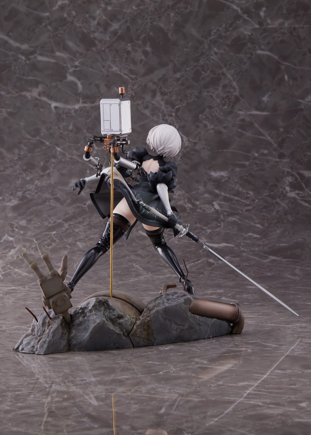 ANIPLEX NieR: Automata Ver1.1a 2B (Deluxe Version) 1/7 Scale Figure