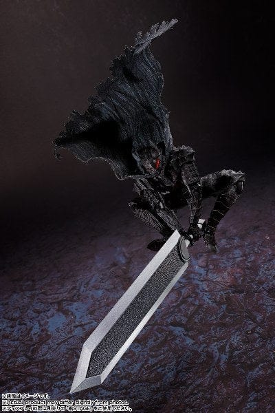 BANDAI SPIRITS Berserk S.H.Figuarts Guts (Berserker Armor -Heat of Passion-) Figure