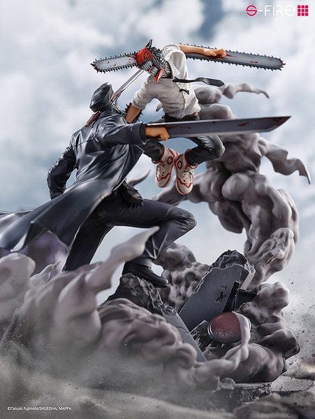SEGA CHAINSAW MAN Super Situation Figure Chainsaw Man vs. Samurai Sword