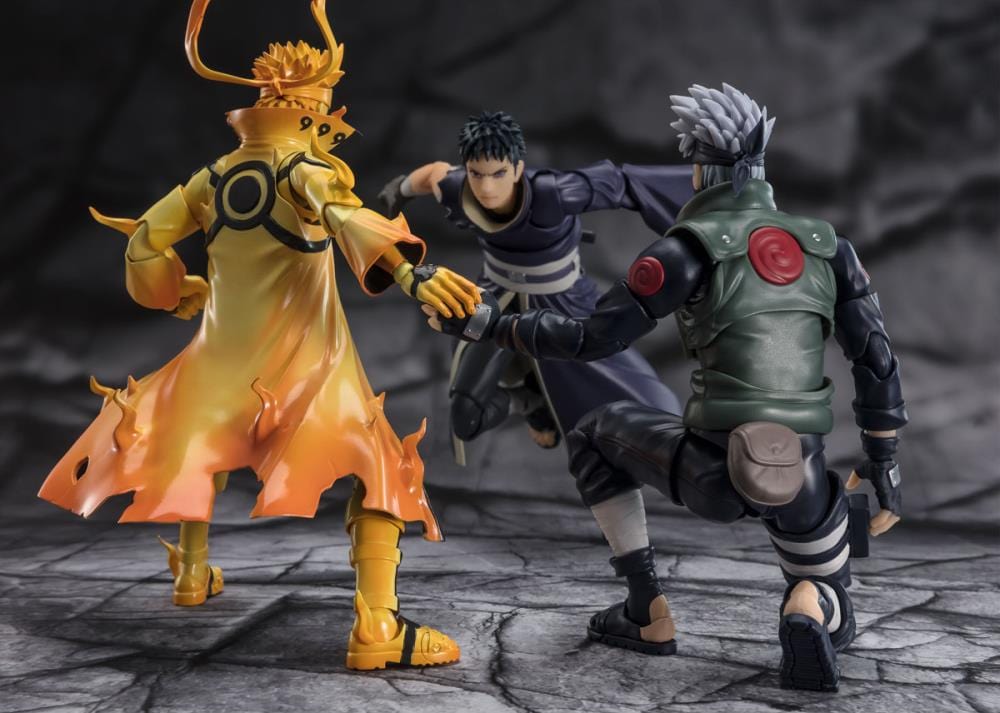 BANDAI SPIRITS Naruto: Shippuden S.H.Figuarts Naruto Uzumaki (Kurama Link Mode Ver.) (The Power of Hope That Connects Feelings) Exclusive