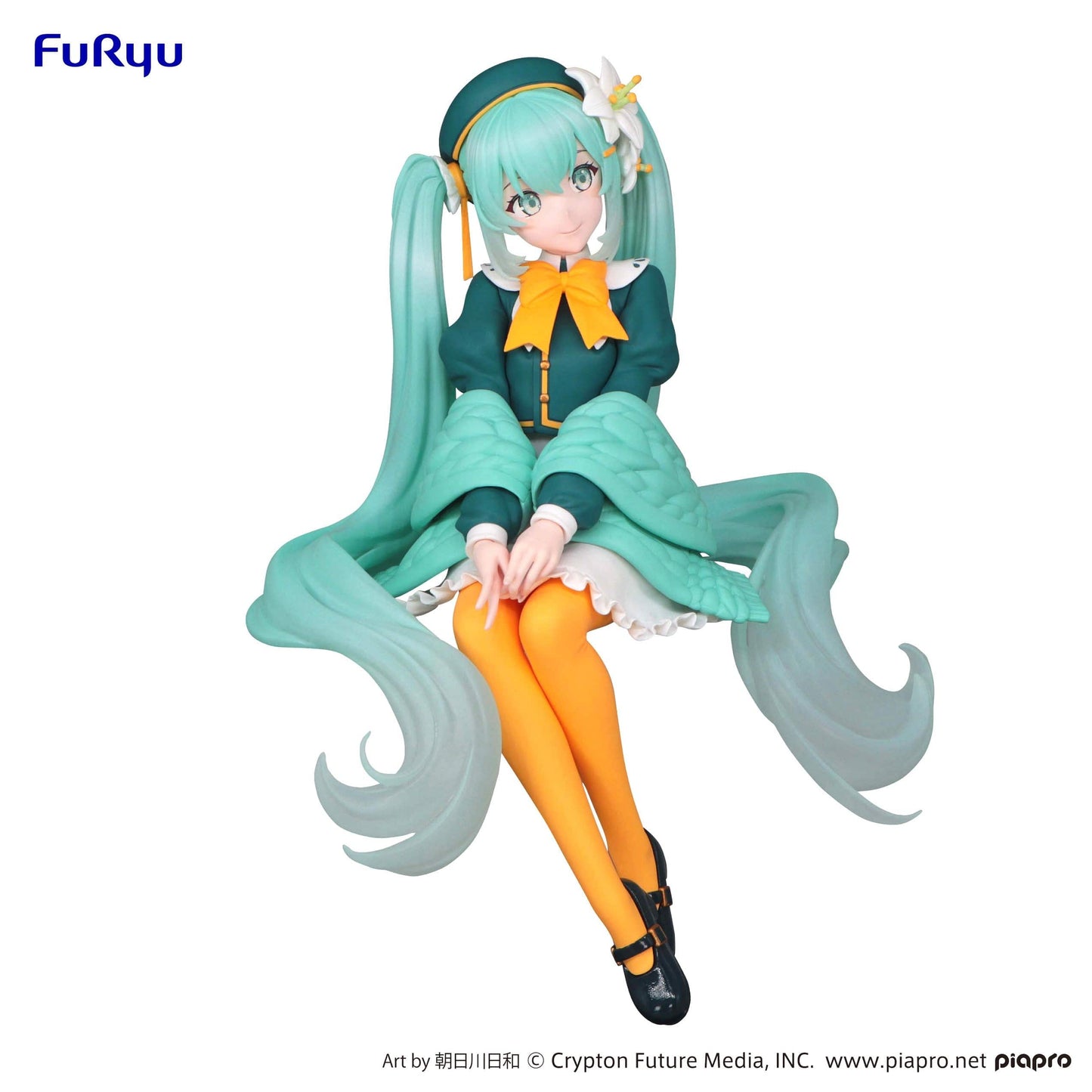 FURYU Vocaloid Hatsune Miku (Flower Fairy Lily Ver.) Noodle Stopper Figure