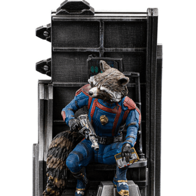 IRON STUDIOS Rocket Raccoon - Guardians of the Galaxy 3 - BDS Art Scale 1/10