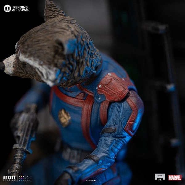 IRON STUDIOS Rocket Raccoon - Guardians of the Galaxy 3 - BDS Art Scale 1/10