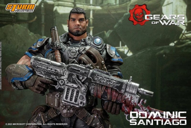 STORM COLLECTIBLES Gears of War Dominic Santiago 1/12 Scale Figure