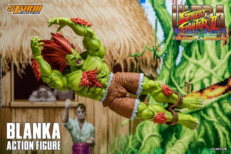 STORM COLLECTIBLES Ultra Street Fighter II: The Final Challengers - Blanka 1/12 Scale Action Figure