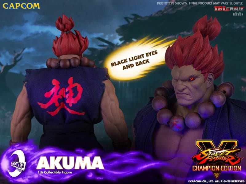 ICONIQ STUDIOS Street Fighter Akuma