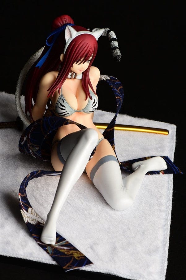 ORCATOYS Fairy Tail Erza Scarlet (White Tiger Cat Gravure Style Ver.) 1/6 Scale Figure