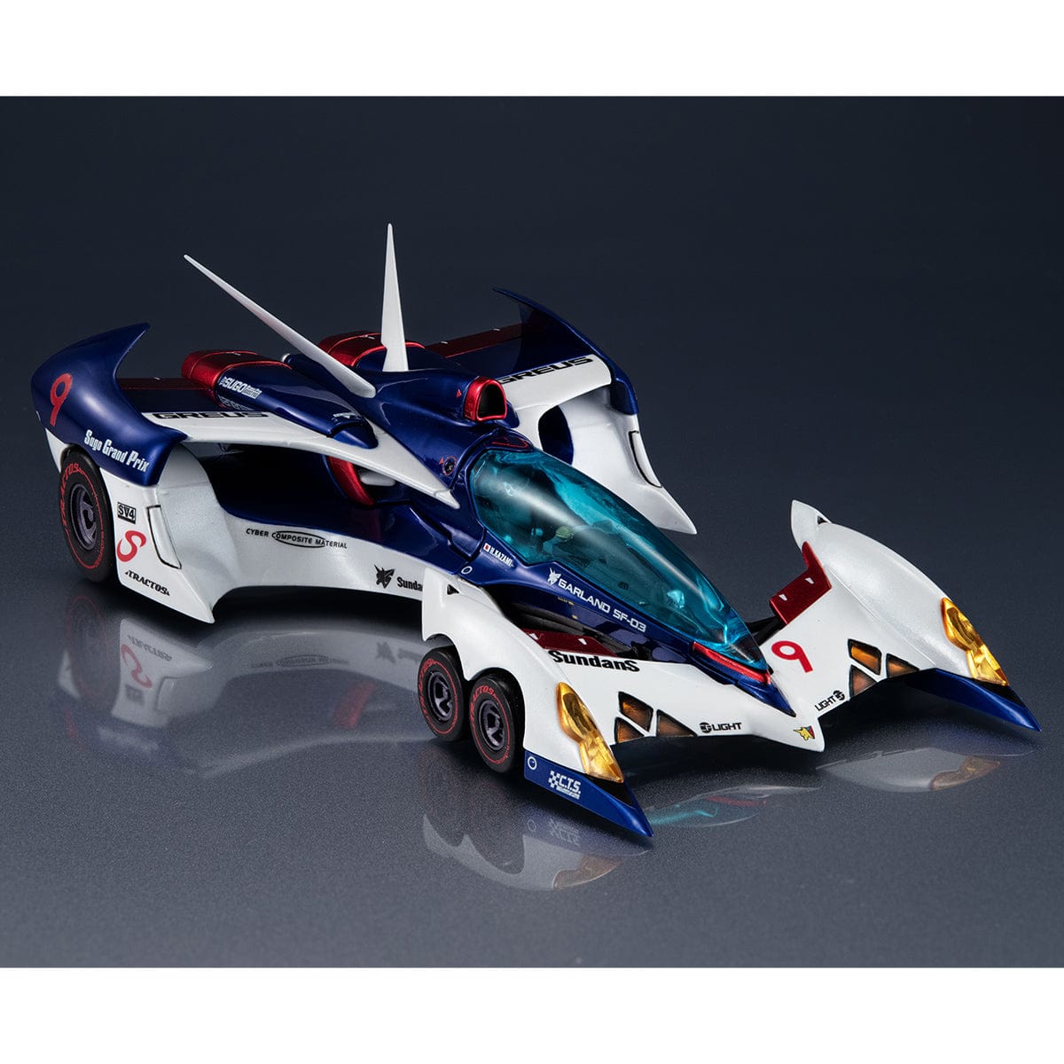 MEGAHOUSE Variable Action: Future GPX Cyber Formula SAGA - Garland SF-03 -Livery Edition- (with gift)