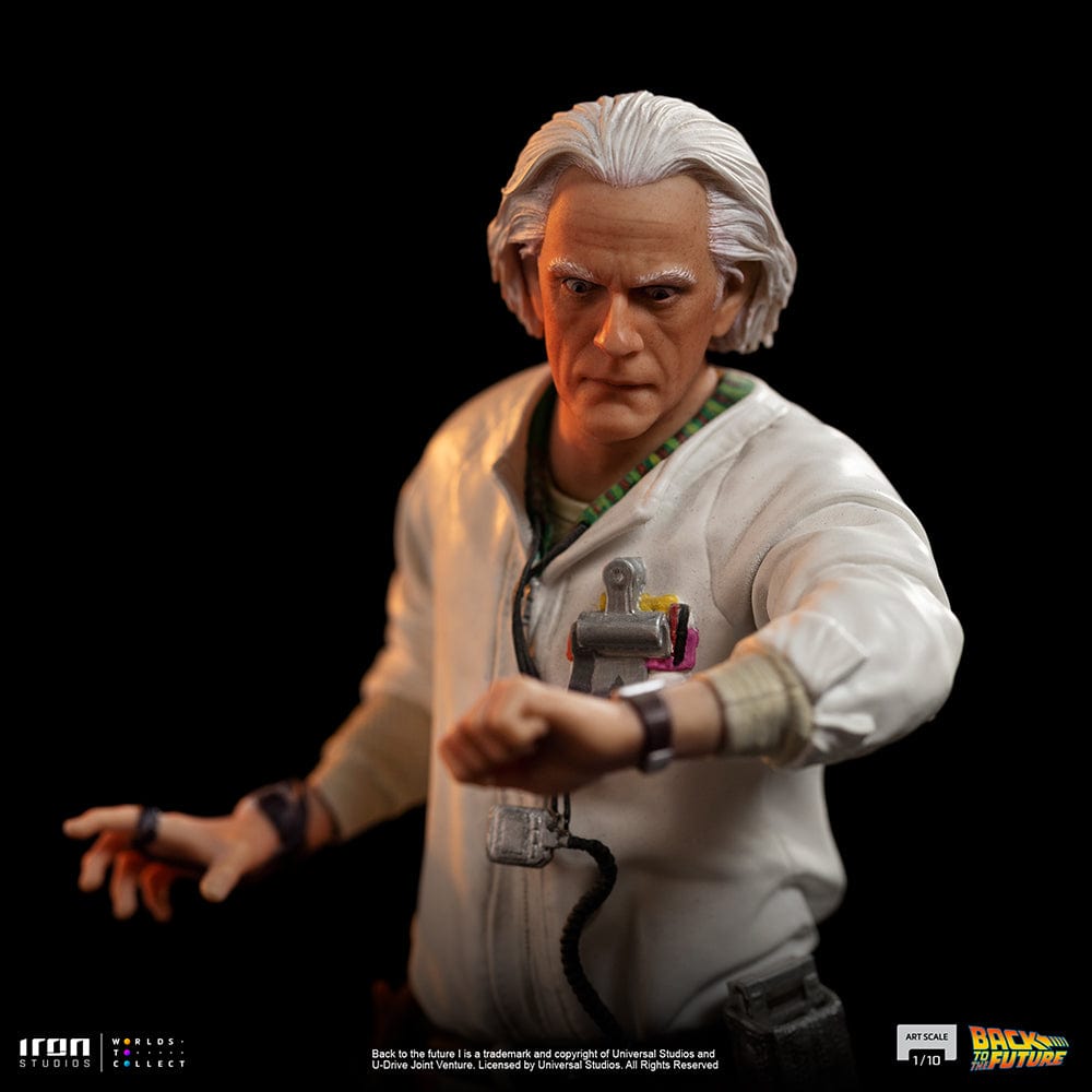 IRON STUDIOS Doc Brown - Back to the Future - Art Scale 1/10